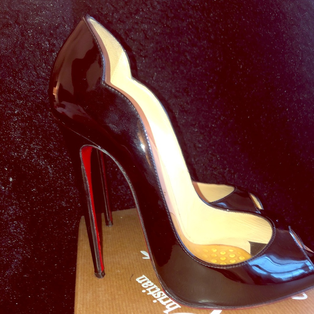 Christian Louboutin black heels